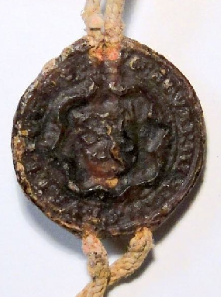 sceau de Guillaumer Agarni 1285